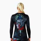 Damen GroundGame Valkyria Rashguard Schwarz 22WRASHLSVALK