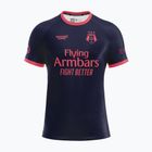 Rashguard Ground Game FC Armbar navy blau