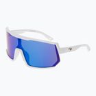 GOG Zeus Sonnenbrille matt weiß/reflex blau