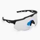 GOG Loki Sonnenbrille matt schwarz/reflex weiß/blau