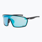 GOG Freya Sonnenbrille matt schwarz/reflex himmelblau