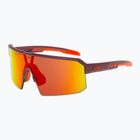 Sonnenbrille GOG Nanna matt burgundy/orange reflex black/red