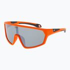 Kinder-Sonnenbrille GOG Flint matte neon orange/black reflex silver