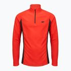 Thermoaktiver Sweatshirt Hoodie Herren 4F M045 red
