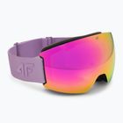 Skibrille 4F U044 violet/gradient smoke