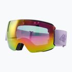 Skibrille 4F U044 violet/gradient smoke