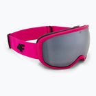 Kinderskibrille 4F U067 hot pink neon