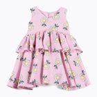 KID STORY Babykleid Musselin rosa Gänseblümchen