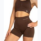 Shorts Training Damen Gym Glamour Push Up 2.0 dark chocolate