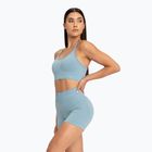 Damen-Trainingsshorts Gym Glamour Push Up 2.0 blue lagoon