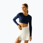 Damentop für Yoga JoyInMe Core Crop Top dark navy