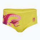 Schwimm-Boxershorts Herren SWEEP Aqua Kraken Rosa/Gelb