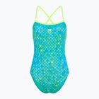 Badeanzug Damen SWEEP Aqua Hippos Blau/Gelb/Grün