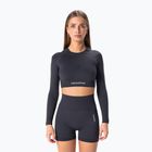 Damen Trainings-Langarmshirt Carpatree Allure Seamless titangrau