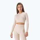 Damen Trainings-Langarmshirt Carpatree Allure Seamless creme-beige