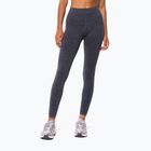 Damen Sportleggings Carpatree Marble Story Seamless midnight mist black