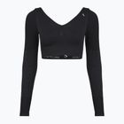 Damen-Trainingslangarmshirt Carpatree Eris Seamless orchid black