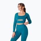 Damen-Trainingslangarmshirt Carpatree Dopamine Buzz Seamless petrol green