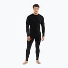 Herren-Funktionsunterwäsche-Set Viking Meriboo Base Layer black