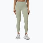 Damen-Trainingsleggings 4F Solar Punk FNK F399 light green allover