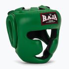 Boxhelm RAJA BOXING Genuine Leather green