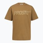 Herren-Shirt PROSTO Big Logo cinnamon beige