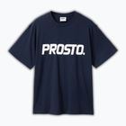 Herren-Shirt PROSTO Big Log navy blue