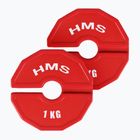 HMS-Auflagegewicht TSN100 2 x 1 kg rot