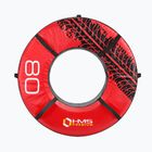 Trainingsreifen HMS PYT03 Premium 80 kg Schwarz/Rot