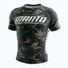 MANTO Distort Herren Rashguard T-Shirt schwarz MNR509
