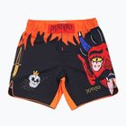 MANTO Diablo Herren Trainingsshorts schwarz-orange MNS507_BLK