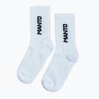 MANTO Logotype 23 Socken 1 Paar weiß