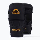 MANTO Essential schwarze MMA-Handschuhe