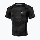 Herren-Rashguard Octagon Legion Premium black line camo