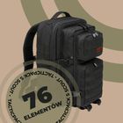 Notfallrucksack TACTICPACK Scout 40 l black