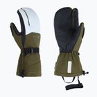 Skihandschuhe Viking Norvik Pro Lobster Freeride olive/white