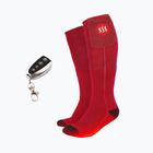 Glovii GQ3 beheizte Socken mit Fernbedienung rot