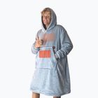 Glovii GU1G grau beheizter Poncho mit USB-Anschluss