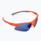 GOG Balami matt neon orange / blau / blau verspiegelt Kinderradbrille E993-3