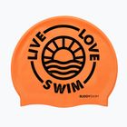 Schwimmkappe BuddySwim LLS2 Silicone orange