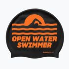 Schwimmkappe BuddySwim OWS Silicone black / orange