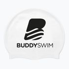 Schwimmkappe BuddySwim BLogo Silicone white