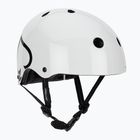 Pro-Tec Low Pro Helm glänzend weiß