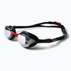 Schwimmbrille ZONE3 Volare Streamline Racing black/red/silver polarisiert verspiegelt revo