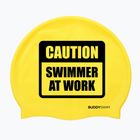 Schwimmkappe BuddySwim CSW Silicone yellow