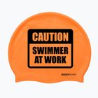 BuddySwim CSW Silikon-Schwimmkappe orange