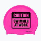 BuddySwim CSW Silikon-Schwimmkappe rosa