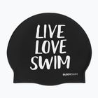 Schwimmkappe BuddySwim LLS Silicone black