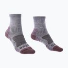 Damensocken Bridgedale Lightweight Merino Performance 3/4 Crew Original heather/damson
