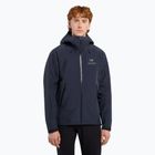 Herren Arcteryx Beta LT Regenjacke schwarz saphir